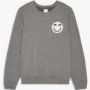 Miles and Milan happy face sweater